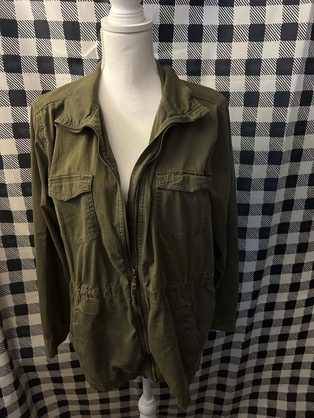 Sonoma Olive Green Utility Jacket